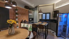 Loft de ensueño con piscina y jardin